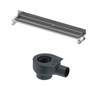 TECE drainline Corps d'encastrement pour caniveau de douche, pour une installation à plat DN 40, 601201+650001,