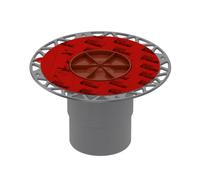 TECE drainpoint S Corps d'encastrement pour évacuation de salle de bains, pour une installation à la verticale DN 100, 3607600,