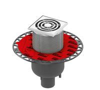 TECE drainpoint S Évacuation de salle de bains, set complet, pour une installation à la verticale DN 50, 3601300,
