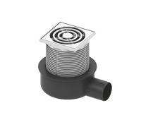 TECE drainpoint S Évacuation de salle de bains, set complet, pour une installation standard DN 50, 3601050,