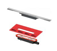 TECE drainprofile caniveau de douche, pour une installation à plat DN 40, 671000+673001,