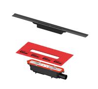 TECE drainprofile caniveau de douche, pour une installation standard DN 50, 670821+673002,