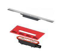 TECE drainprofile caniveau de douche, pour une installation standard DN 50, 671000+673002,