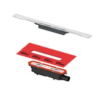 TECE drainprofile caniveau de douche, pour une installation standard DN 50, 671010+673002,