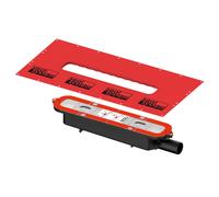 TECE drainprofile Corps d'encastrement pour caniveau de douche, pour une installation à plat DN 50, 673001,