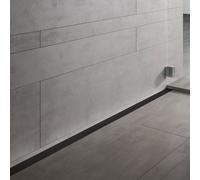 Tece TECEdrainprofile - Caniveau de douche 80 cm, inox noir brossé 670821