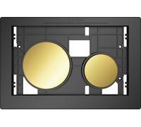 Tece Loop bouton de chasse d'eau pour WC doré 9.240.668
