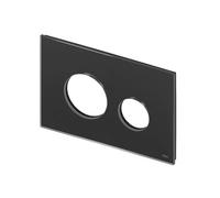 Tece Plaque de commande de chasse d'eau pour WC Loop 9.240.674 verre noir