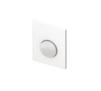 Tece TECEloop Bouton de chasse d'eau pour urinoir 9.242.627 blanc/chrome brillant