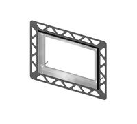 TECE loop / square / now Kit d'encastrement de WC pour un montage à fleur, 9240649,