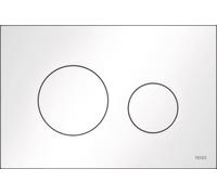 TECE loop WC-Betätigungsplatte Kunststoff für Zweimengentechnik, weiß