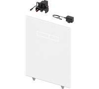 Tece Lux bouton de chasse d'eau pour WC noir 9650003