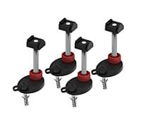 TECE pied de fixation 660003 90 - 139mm, insonorisé, set = 4 pcs