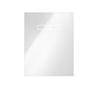 TECE plaque d' exploitation TECElux 9.650.002 verre blanc , sen-Touch Electronics