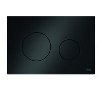 TECE Plaque de commande pour WC TECEloop, plastique, pour technique à deux quantités, 9240924, Couleur: Noir