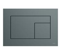 TECE Plaque de commande pour WC TECEvelvet, pour technique à deux quantités, 220x150x5mm, 9240731, Couleur: anthracite