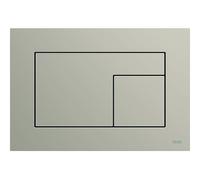 TECE Plaque de commande pour WC TECEvelvet, pour technique à deux quantités, 220x150x5mm, 9240733, Couleur: greige