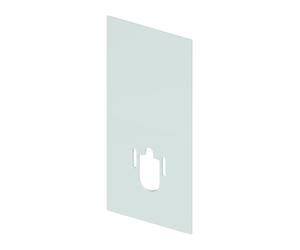 TECE Plaque de finition, pour WCs douche TECE, 9700620, Couleur: Blanc mat