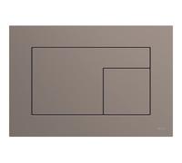 TECE Plaque depour WC TECEvelvet, pour technique à deux quantités, 220x150x5mm, 9240730