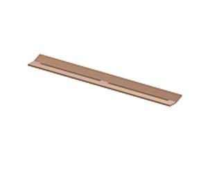 TECE profil drainprofile 675014 brossé Red or / or rouge brossé, avec PVD, pour caniveau de douche