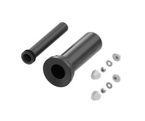 TECE profil Garniture de raccordement rallongée de WC 30 cm, DN 90, PE, 9820214,