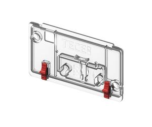 TECE profil Protection contre les projections pour chasse d'eau encastrée, complet, 9820017,
