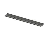 TECE profilé drainprofile 675010 Chrome noir brossé / Chrome noir brossé, avec PVD, pour caniveau de douche