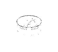 TECE Siphon anti-odeurs TECEdrainpoint S 3695000 super plat, pour évacuations horizontales, PP, DN 50
