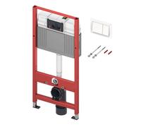 Tece TECEbase - Bâti-support pour WC suspendu, avec réservoir de chasse Base, y compris plaque de déclenchement, hauteur de construction 1,12 m 9400400