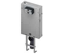 TECEbox module WC, avec chasses deau unies, habillage frontal adapté à lécoulement, hauteur 1100mm, 9371300