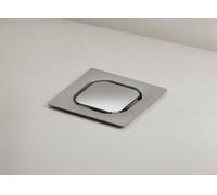 TECE TECEdrainpoint S Cadre de grille Acier inoxydable 100 x 100 mm avec support