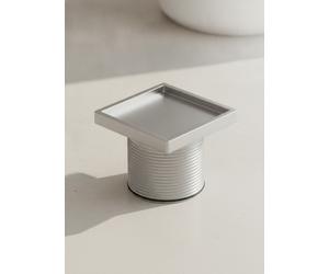 TECE TECEdrainpoint S Cadre de grille inox 150 x 150 avec rigole à carreler plat