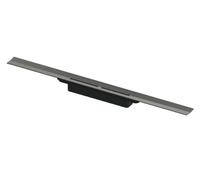 Tece Drainprofile drain de douche 80 cm noir-chrome 670801