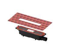 Tece TECEdrainprofile - Siphon pour profil de douche, bas, évacuation latérale DN50 673002