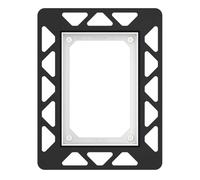Tece TECEfilo - Cadre de montage pour commande de chasse d'eau d'urinoir, blanc 9242041