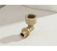 TECE TECEflex Manchon de transition coudé Dimension 20 x Rp 3/4, bronze au silic