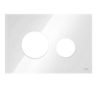 Tece Loop plaque de commande de chasse d'eau pour WC blanc 9.240.671