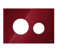 Tece TECEloop - Couvercle de commande de chasse d'eau TECEloop, verre rouge rubis 9240679