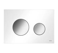 TECE TECEloop Plaque de commande WC en plastique pour double touche, Blanc, touc