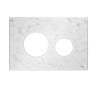 TECE TECEloop WC couvercle 9240613 marbre blanc , pour plaque d'actionnement WC