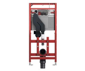 Tece TECElux - Bâti-support pour WC suspendus, réglable en hauteur, aspiration des odeurs, hauteur de construction 1,12 m 9600400