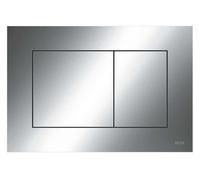 Tece Plaque de commande WC Now 9240401 double chasse Chrome brillant