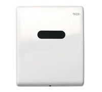 Tece TECEplanus - Commande électronique de chasse d'eau d’urinoir, alimentation secteur, blanc brillant 9242357