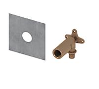 TECE TECEprofil 9021021 TECEflex 16 mm x Rp 2000 / 2 gunmetal, version longue