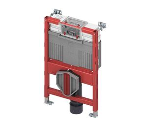 Tece TECEprofil - Bâti-support pour WC suspendu avec fonction bidet, avec réservoir de chasse Uni, hauteur de construction 0,82 m 9300380