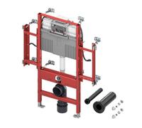 Tece TECEprofil - Bâti-support pour WC suspendus, éléments de fixation pour les mains courantes murales, hauteur de construction 1,12 m, accès aux fauteuils roulants 9300381