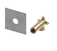 TECE TECEprofil système Wandscheibe 9021017 TECE Rp 2000 / 2 x Rp 2000 / 2 gunmetal, version longue