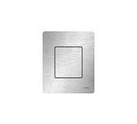 TECE TECEsolid Urinal plaque 9242430 Inox brossé, avec cartouche, 104x124x6mm