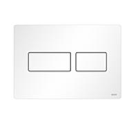 Tece TECEsolid - Commande de chasse d'eau, blanc mat 9240433