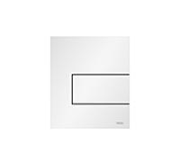 TECE TECEsquare plaque d' Urinal blanc mat, métal, avec cartouche